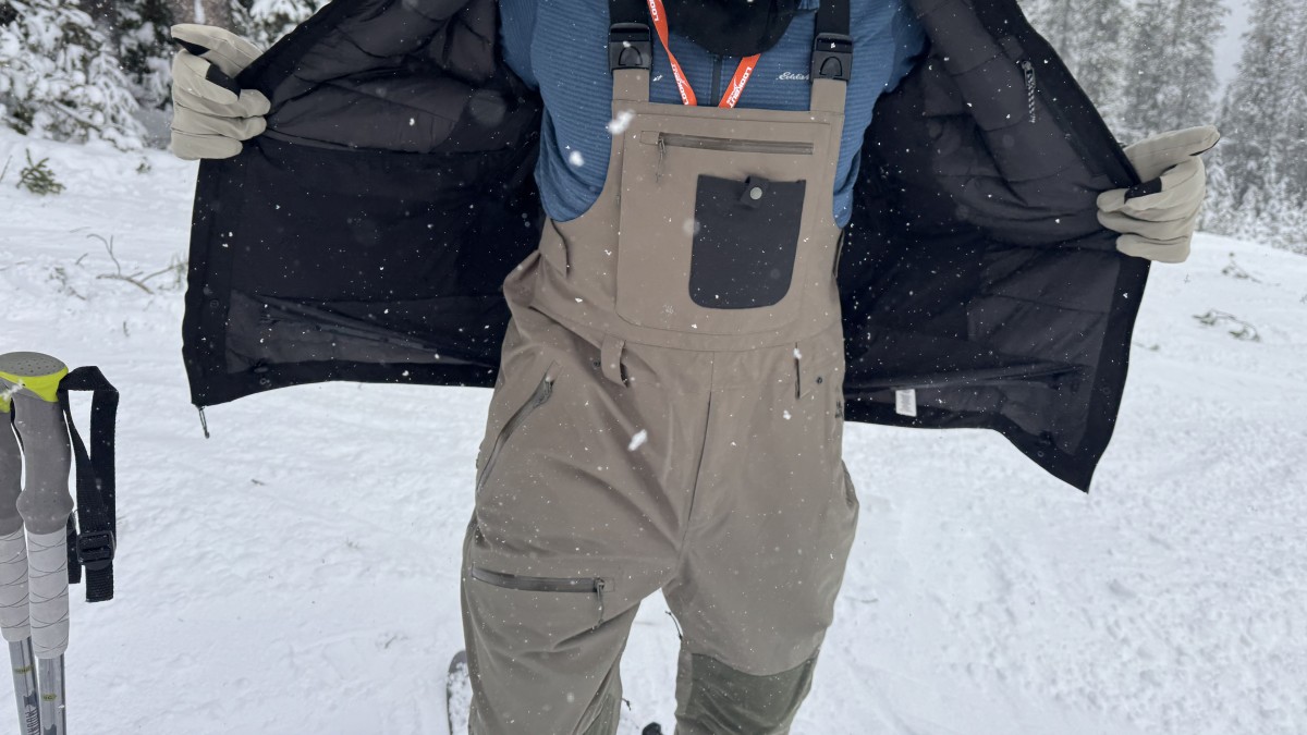 FlyLow Gear Baker Bib Review (We tested the FlyLow Baker Bibs while skiing in Idaho and Montana.)