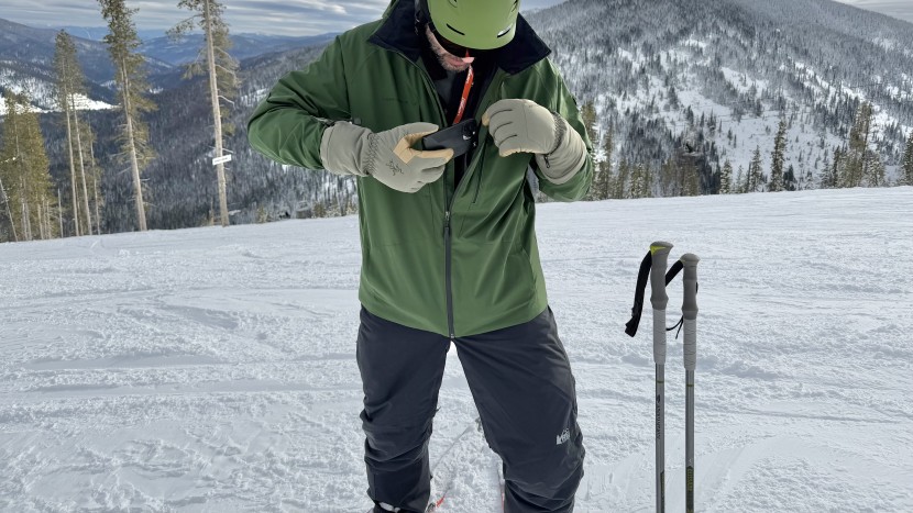 rei co-op powderbound insulated pant - the powderbound insulated pants pair well with different ski jackets.