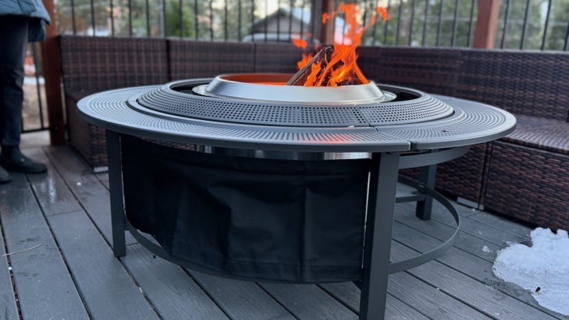 the surround tabletop not only looks good but also helps protect...