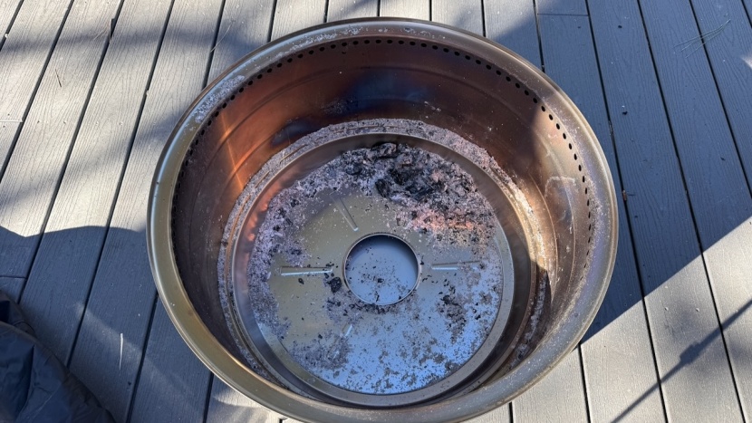 after removing the ash pan from the yukon 2.0, there is still a bit...
