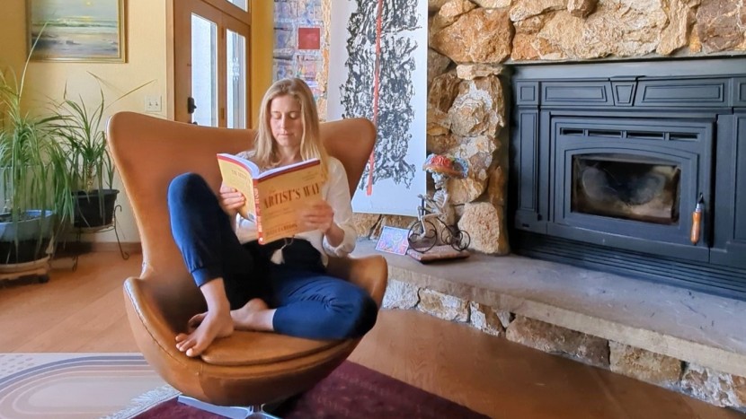 beyond yoga spacedye midi jogger - after yoga, the joggers are cozy enough to lounge with a good book.