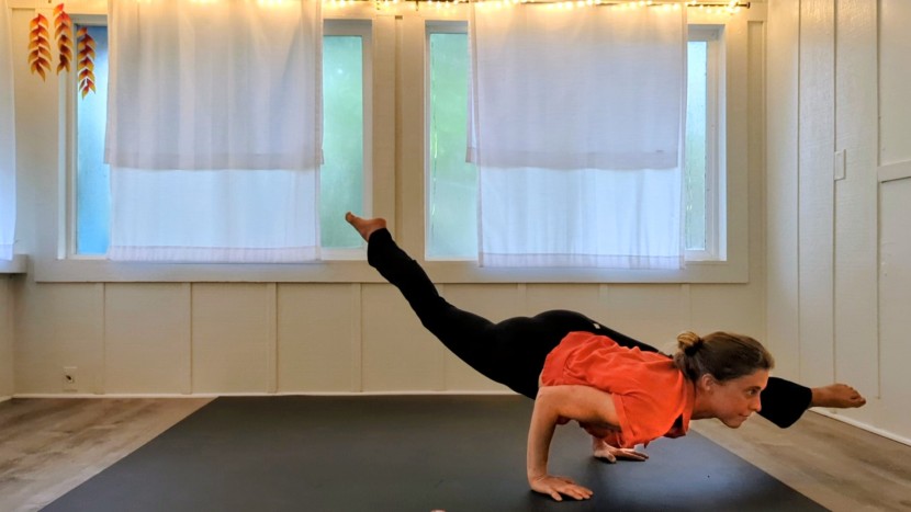 we had no problem getting into our flexiest poses thanks to the...