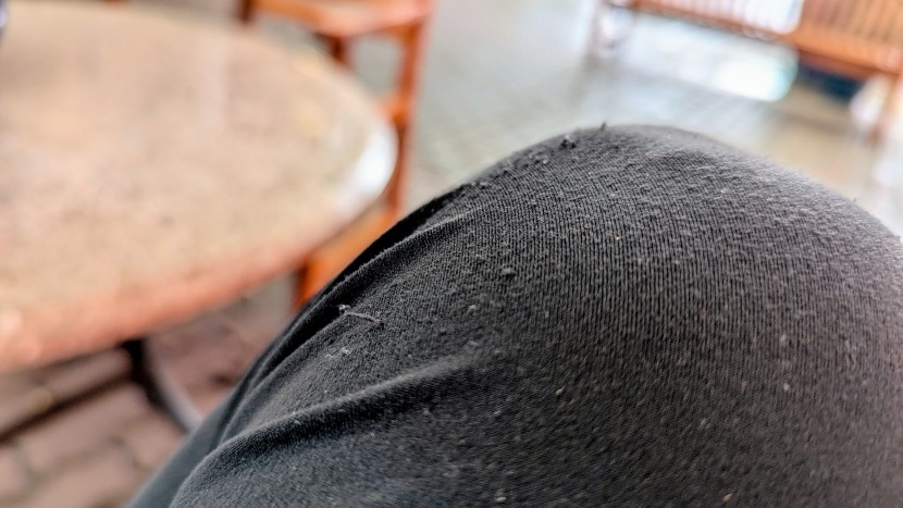 yoga pants - in our tests, we look for pilling on high use areas like the knees...