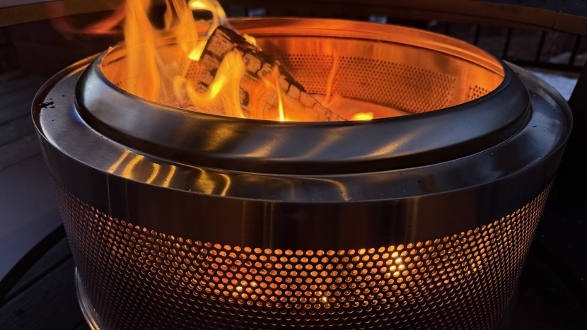 gvdv smokeless - the cool glow from the perforated sides of the gvdv is both cool to...