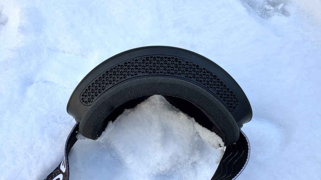 goodr snow g - the softer material around the vent can shift a bit, but we were...