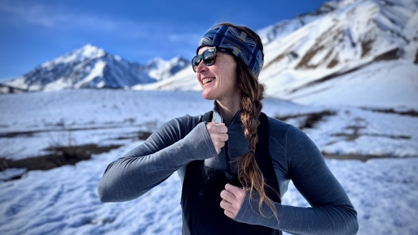 base layer womens - the stio basis peakwool midweight half zip features one of the...