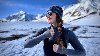 Product photo of Stio Basis PeakWool Midweight Half Zip - Women's