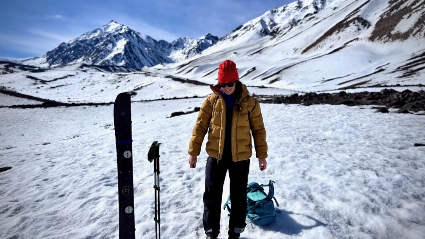 the smooth synthetic outer fabric interfaces well with other layers...