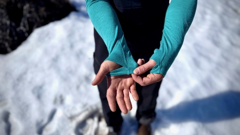 flatlock seams that are thoughtfully-placed combine with discreet...