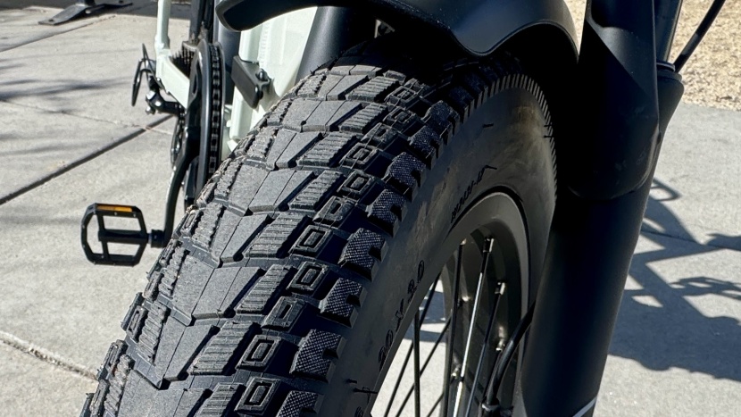 lectric xp4 - the 3" tires have a puncture protection belt, but the added slime...