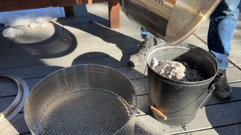 fire pit - the pure garden store ash bucket helps ensure you are properly...