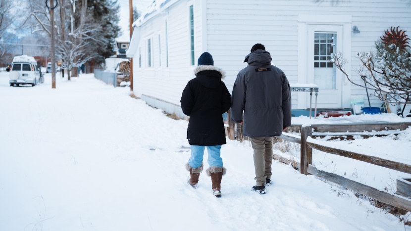when you're bundled up in enough layers of down and wind-stopping...