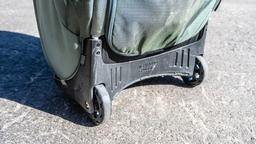 travel bag - wheels can make your life much easier on the road.