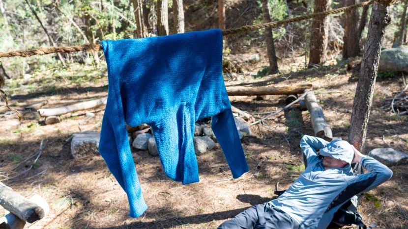 base layer men - the burgeon alpha direct 90 hoodie resists getting saturated with...