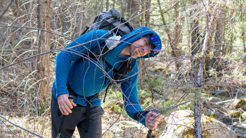burgeon alpha direct 90 hoodie - bushwhacking is a situation that could seriously damage the burgeon...