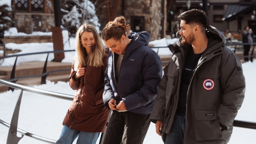 we asked our friends to try out the jackets so we could crowdsource...