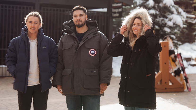 if you're checking out the base village after a day on the slopes, a...