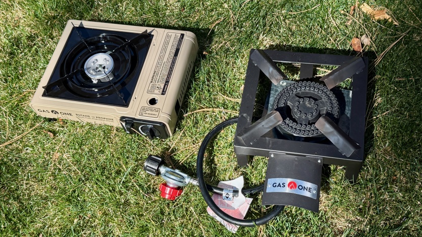 the 3400p (left) next to the high pressure (right). they look...