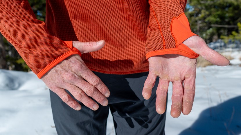 mountain hardwear airmesh - despite some of the fit gripes we have, the cuff design with its...