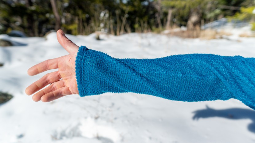 the burgeon hoodie fits a bit loose for our preference, but this...