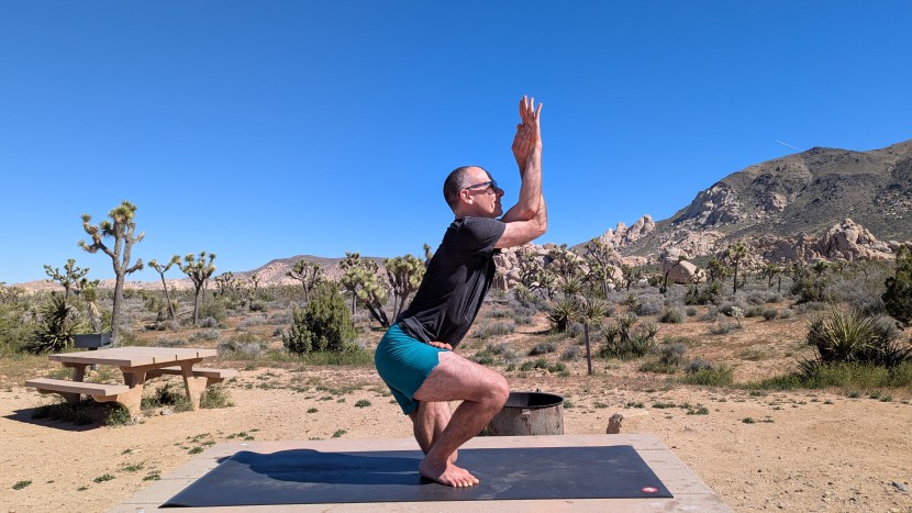 manduka grp adapt 2.0 - to keep it smelling fresh, don't keep it rolled up when it is still...