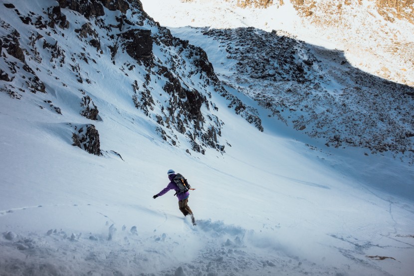 splitboard - if you want to go fast, you need a strong board that won't overflex.