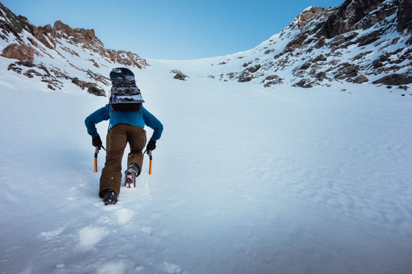 splitboard - technical lines in big mountains require a specific kit.
