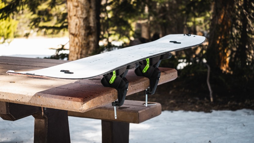 splitboard - the deep camber and stiff flex of the korua transition finder give...