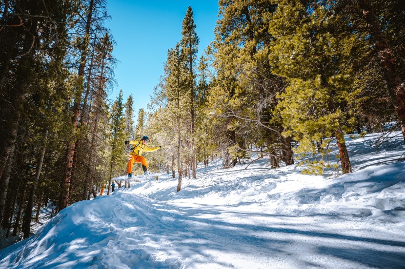 splitboard - who says you can't freestyle in hardboots? lead tester dom rickicki...