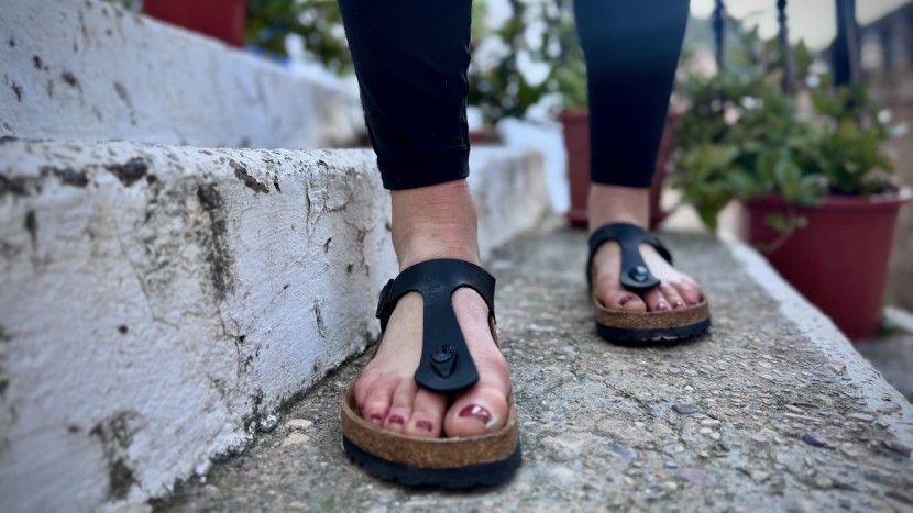 the thick eva outsole is great for those seeking more stability...