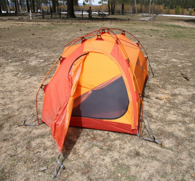 marmot alpinist 2 - the marmot alpinist's partial mesh door helps provide good...